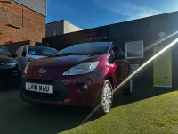 Used Ford Ka Zetec 69 HP (50 kW) 2010 Red Hatchback