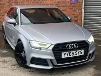 Used Audi A3 Sportback S-Line 110 HP (80 kW) 2016 Silver Hatchback
