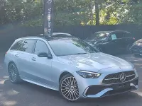 New Mercedes C200 AMG Line Premium Plus 204 HP (150 kW) 2025 Silver Estate