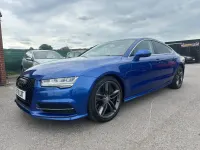 Used Audi S7 2015 Blue Hatchback