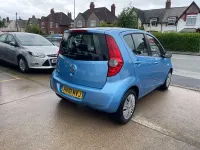 Used Vauxhall Agila S 94 HP (69 kW) 2011 Blue MPV