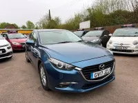 Begagnad Mazda 3 120 HK (88 kW) 2017 Blå Halvkombi