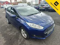 Used Ford Fiesta Zetec 82 HP (60 kW) 2015 Blue Hatchback