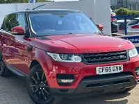 Used Land Rover Range Rover HSE 306 HP (225 kW) 2015 Red SUV