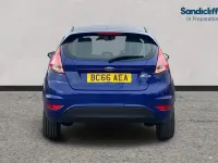 Used Ford Fiesta Zetec 82 HP (60 kW) 2017 Blue Hatchback