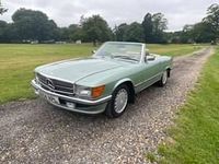 Used Mercedes SL300 180 HP (132 kW) 1989 Green Cabriolet