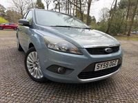 Begagnad Ford Focus Titanium 145 HK (106 kW) 2009 Blå Halvkombi