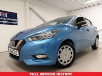 Used Nissan Micra Visia 90 HP (66 kW) 2018 Blue Hatchback