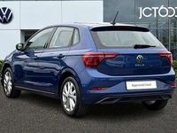 Used VW Polo Style 94 HP (69 kW) 2023 Blue Hatchback