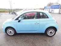 Used Fiat 500 Lounge 69 HP (50 kW) 2014 Blue Hatchback