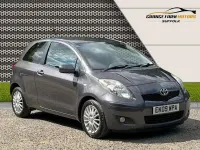 Used Toyota Yaris SR 101 HP (74 kW) 2009 Grey Hatchback