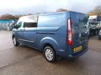 Used Ford Transit Custom Limited 130 HP (95 kW) 2021 Blue Van