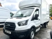 Używany Ford Transit 130 KM (95 kW) 2021 Biały Kabriolet