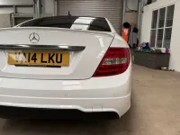 Used Mercedes C220 Sport Edition 2014 White Coupe