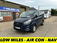 Used Ford Transit Custom Trend 130 HP (95 kW) 2023 Blue Van