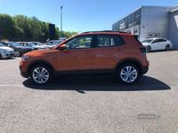 Used VW T-Cross SE 95 HP (69 kW) 2019 Orange SUV