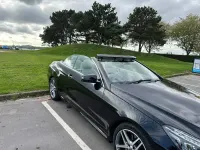Begagnad Mercedes E220 AMG line 2016 Svart Cab