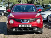 Used Nissan Juke Acenta Premium 117 HP (86 kW) 2011 Red SUV