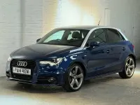 Used Audi A1 Sportback Black Edition 140 HP (102 kW) 2015 Blue Hatchback