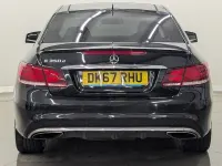 Used Mercedes E350 AMG line 258 HP (189 kW) 2016 Black Coupe