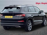Used Skoda Kodiaq SportLine 150 HP (110 kW) 2022 Black SUV
