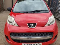 Used Peugeot 107 68 HP (50 kW) 2011 Red Hatchback