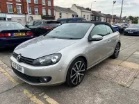 Used VW Golf Cabriolet GT 105 HP (77 kW) 2014 Silver Cabriolet