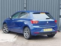 Used Seat Ibiza XCELLENCE Lux 110 HP (80 kW) 2021 Blue Hatchback