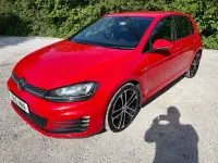 Used VW Golf VII GTD 2015 Red Hatchback
