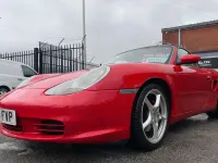 Used Porsche Boxster 260 HP (191 kW) 2004 Red Cabriolet