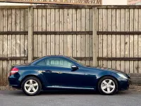 Used Mercedes SLK280 227 HP (166 kW) 2006 Blue Cabriolet