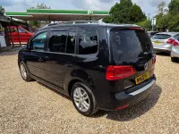 Used VW Touran SE 105 HP (77 kW) 2011 Black MPV