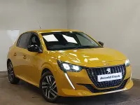 Used Peugeot 208 Active+ 100 HP (73 kW) 2023 Yellow Hatchback