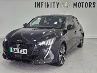 Used Peugeot e-208 GTi 100 kW (136 HP) 2021 Black Hatchback