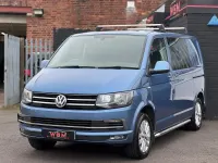 Used VW T6 Highline 150 HP (110 kW) 2016 Blue Van