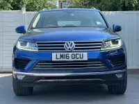 Used VW Touareg SE 258 HP (189 kW) 2016 Blue SUV