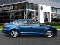 Used VW Jetta GT 150 HP (110 kW) 2015 Blue Sedan