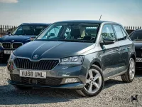 Used Skoda Fabia SE L 95 HP (69 kW) 2018 Grey Hatchback