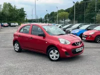 Used Nissan Micra Visia 2016 Red Hatchback