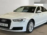 Used Audi A6 Performance 190 HP (139 kW) 2015 White Sedan
