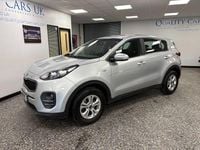 Używany Kia Sportage 130 KM (95 kW) 2018 Srebrny SUV