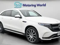 Used Mercedes EQC400 AMG line 300 kW (408 HP) 2022 White SUV