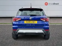 Used Seat Arona XCELLENCE 115 HP (84 kW) 2018 Blue SUV