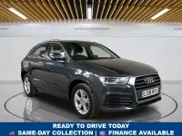 Used Audi Q3 Sport 150 HP (110 kW) 2018 Grey SUV