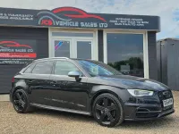 Used Audi S3 Sportback Advanced 300 HP (220 kW) 2014 Black Hatchback