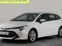Used Toyota Corolla 122 HP (89 kW) 2021 White Estate