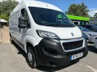 Used Peugeot Boxer 130 HP (95 kW) 2018 White Van