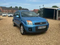 Used Ford Fusion 2008 Blue Hatchback