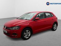 Used VW Polo SE 80 HP (58 kW) 2019 Red Hatchback