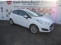 Used Ford Fiesta Titanium 2017 White Hatchback